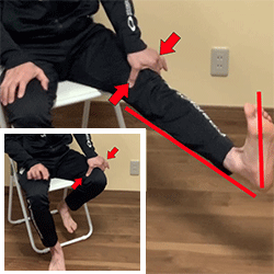 膝痛の筋力強化