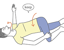 簡単あ4つの動きのストレッチ