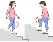 階段上り下り運動