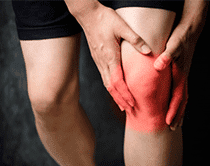 急性の膝の痛み
