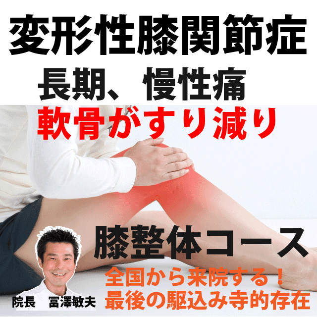 変形性膝関節症の原因と治し方、症状と予防法|さいたま中央フットケア整体院