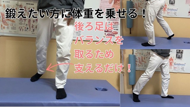 フロントラウンジ|図解と動画|整体師の膝を強くするトレーニング法