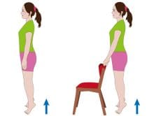 【図解】かかと上げ運動の解説|さいたま中央フットケア整体院