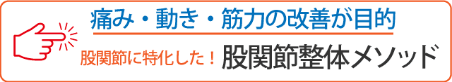 股関節の痛みコース