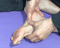 足底筋膜炎・足裏の痛みマッサージ法